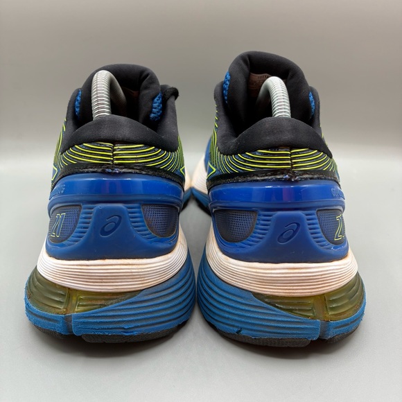 Asics Gel-Nimbus 21 Men’s 10 Mako Blue Green Running Sneakers 1011A169 - Picture 4 of 8